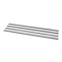 Caja con 4 cuchillas HSS para cepillo de piso CEP-20, Truper