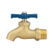Llave de nariz de latón, 135 g, entrada 1/2", Foset