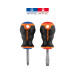 Dúo de desarmadores 1/4" x 1-1/2" mango Comfort Grip, Truper