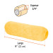Felpa para rodillo 9" x 3/4" superficies rugosas, Truper