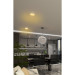 Luminario LED tipo plafón 18 W, redondo, luz cálida, blanco