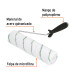 Rodillo para pintar 9" x 3/8" microfibra, sup. poco rugosas