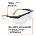 Lentes de seguridad ajustables claros c/antiempaño, Classic