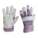 Guantes de carnaza y loneta, unitalla, Pretul