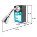 Exhibidor con regadera R-501