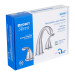 Mezcladora para lavabo con taladros separados, Foset