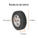 Generador portátil 5.5 kW motor a gasolina, Truper