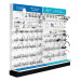 Exhibidor tipo góndola, Foset Basic/Aqua