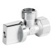 Llave angular 1/2" x 1/2", 1/4 de vuelta, blíster, Foset