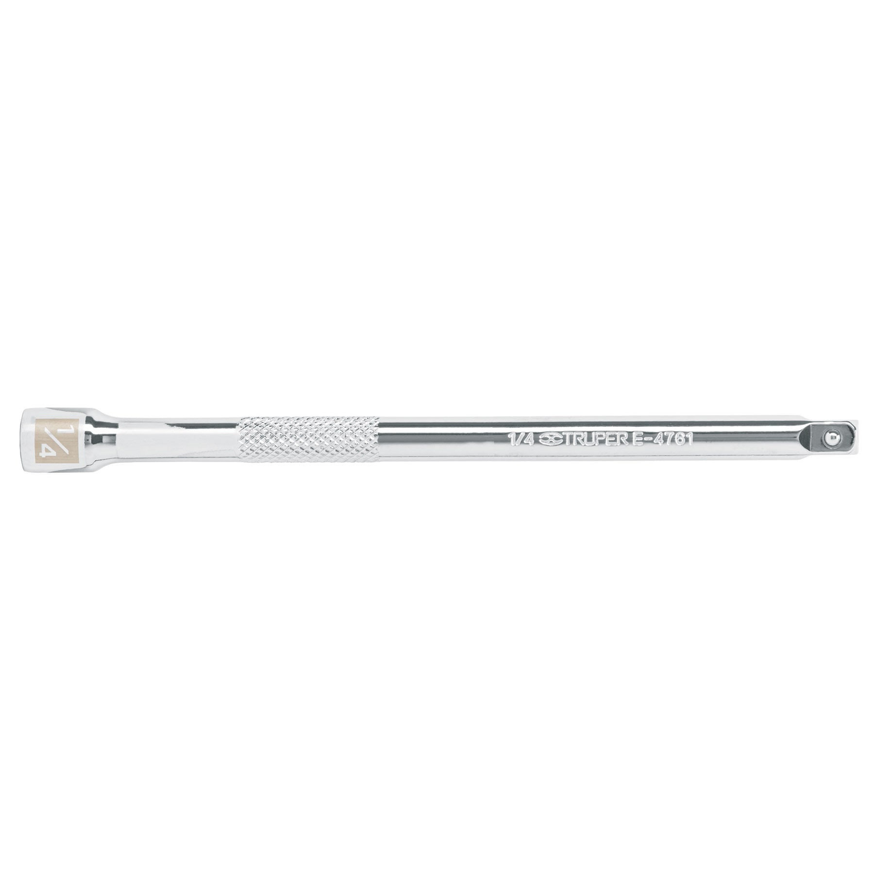Extensión de 6" para matraca, cuadro 1/4", Truper