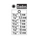 Juego de 14 dados magnéticos para taladro,Truper