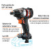 Destornillador d/impacto inalámbrico 1/4", 20V, s/accesorios