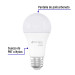 Lámpara de LED tipo bulbo A19 14 W, luz cálida, caja, Basic