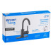 Monomando corto para lavabo, negro mate, Foset