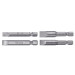 Estuche con 5 puntas planas combinadas largo 2", Expert