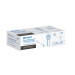 Contra p/lavabo, 1-1/4", sin rebosadero, push, latón, negro