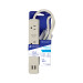 Multicontacto 16 AWG 3 entradas 2 puertos USB supresor 300 J