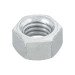 Blíster con 12 tuercas 3/8" hex de acero galvanizado, Fiero
