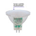 Lámpara trans. de LED 3W MR16 base GU5.3 luz cálida, blíster