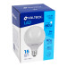 Lámpara de LED tipo globo 8 W luz de día, en caja, Volteck