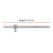 Barra corrediza para dados cuadro 1/2", Truper