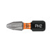 Estuche con 5 puntas de cruz PH2 de impacto largo 1"