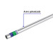 Tubo Conduit 1" galvanizado 3 m pared delgada, et. verde