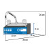 Exhibidor con mezcladora F-317A, Foset