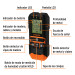 Detector de materiales detrás de muros, profundidad máx 12cm