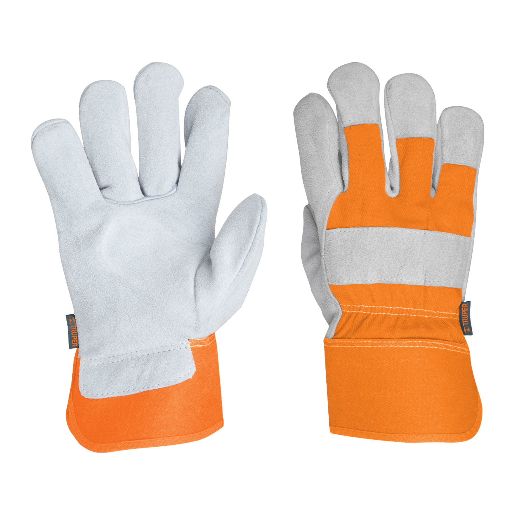 Guantes de carnaza y loneta, unitalla, Truper