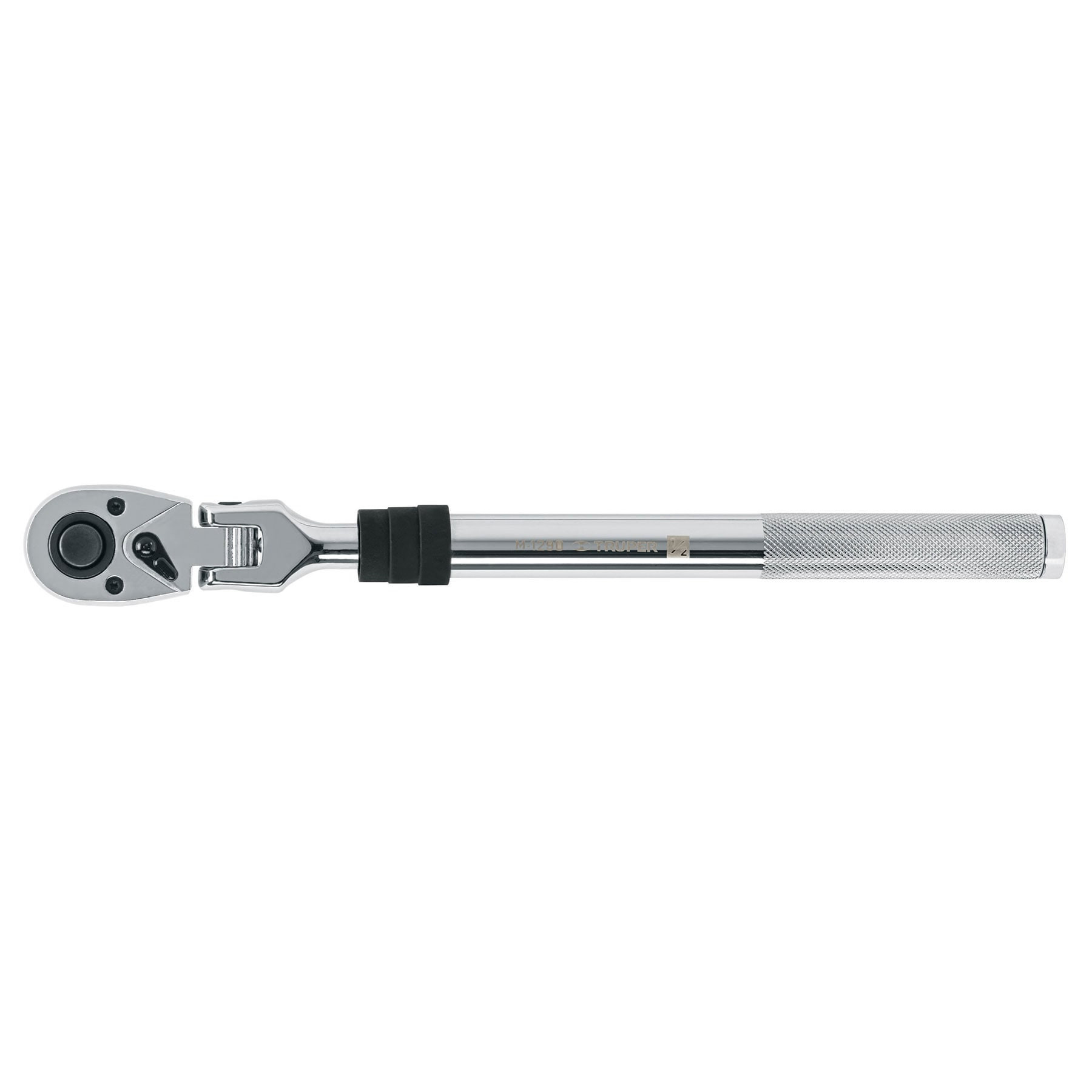 Matraca cuadro 1/2" telescópica de 19" con cabeza articulada