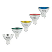 Lámparas de halógeno tipo MR 16, base GX5.3, 130 V
