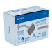 Regadera cuadrada ABS 4" acabado satín con brazo, Foset