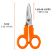 Tijera 5-1/2" de acero inoxidable para electricista, Truper