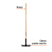 Rastrillo McLeod con mango de madera de 48", Truper