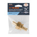 Juego de conectores 1/2" macho/hembra de aluminio