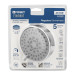 Regadera cromo 4"con 5 funciones, sin brazo, Foset