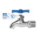 Llave de nariz de latón cromado, 135 g, entrada 1/2", Foset