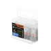 Estuche con 5 puntas de cruz PH2 de impacto largo 1"