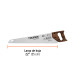 Serrucho Rapid 22", 7 DPP, mango de madera, Truper