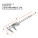 Calibrador vernier digital 6" acero inox, std y mm, Truper