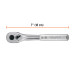 Matraca liberación rápida 72 dientes, cuadro 3/8", Truper
