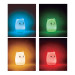 Luz de noche de LED gato multicolor, Volteck