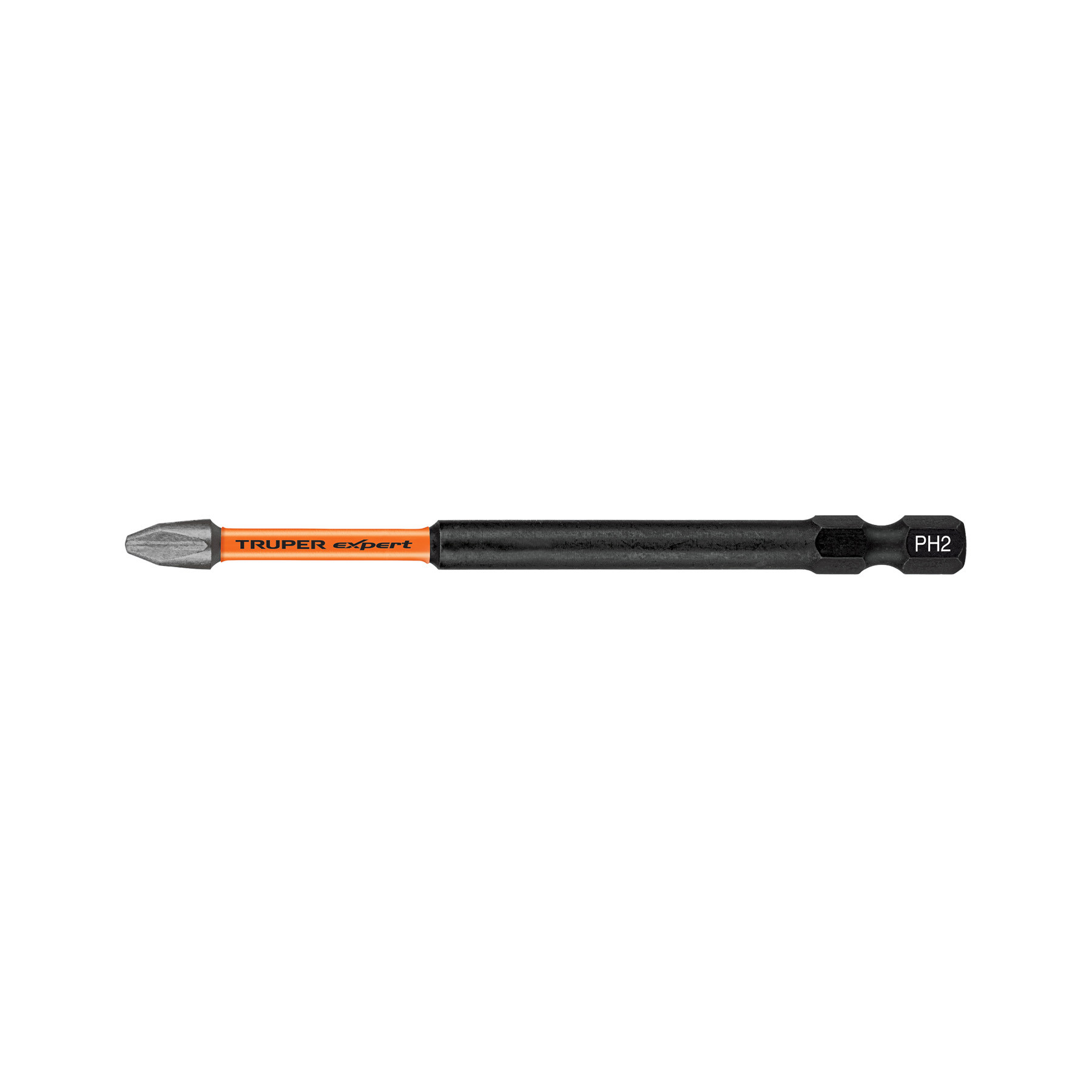 Estuche con 5 puntas de cruz PH2 de impacto largo 4"