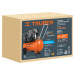 Compresor de aire, con banda, horizontal 60L 4HP 127V Truper