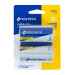 Blíster con 2 pilas zinc-carbón tamaño D, Volteck