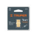 Niple macho-macho de latón, cuerda 1/4" NPT, Truper