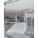 Logotipos de vinil autoadherible de 40 cm, Truper