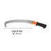 Serrucho de poda 16" con gancho, 5 DPP, mango Comfort Grip