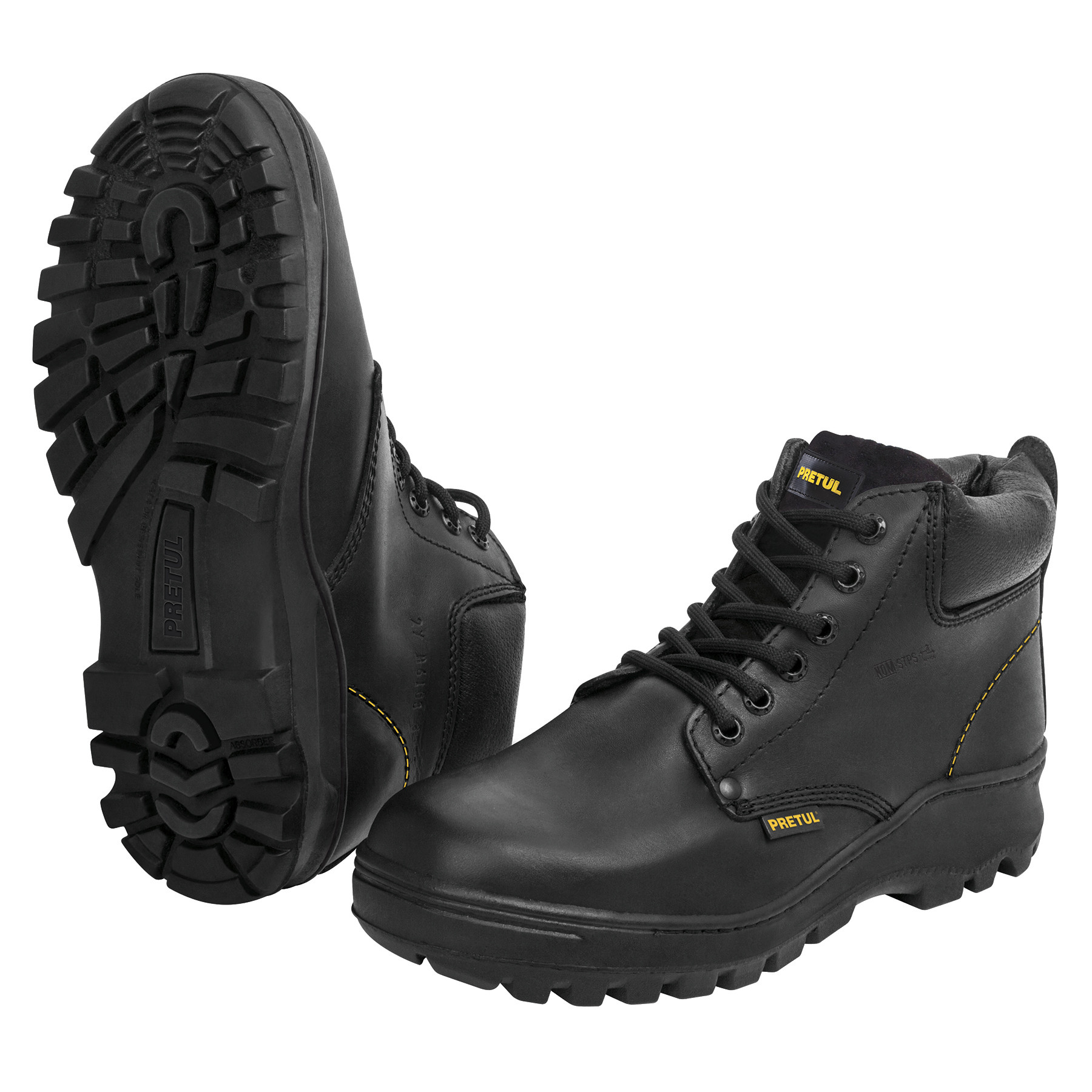 Zapatos industriales, Pretul